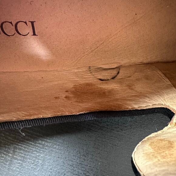 Mens Ferucci black slippers slides loafers flats crystal GZ Rhinestones size 9 - Picture 10 of 11